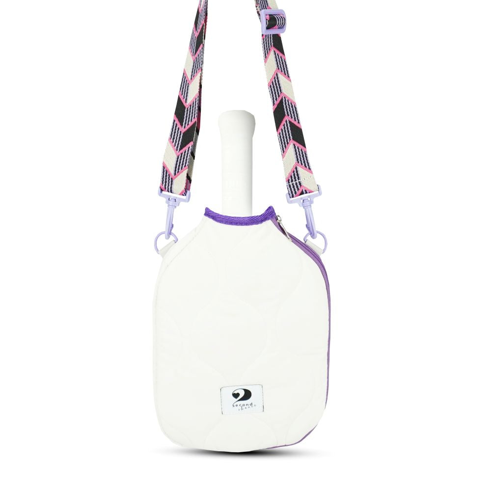 SWISH – PICKLEBALL PADDLE CASE (WHITE)